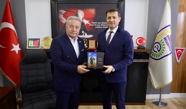 Çerkezköy Belediye Başkanı Akay’dan Evrensekiz’e Ziyaret