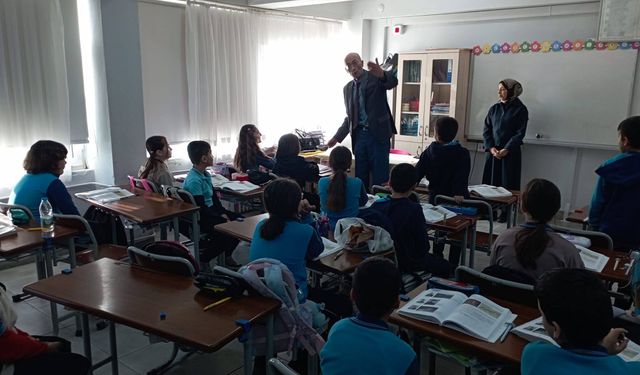 Müdür Akdemir’den Arife Bekir Uğurlu İlkokulu’na Ziyaret