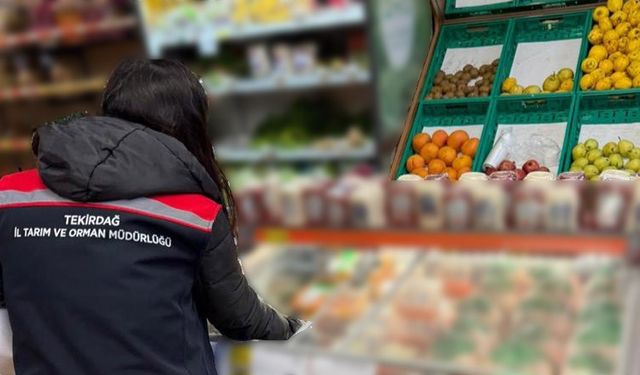 Tekirdağ'da Ramazan öncesi gıda denetimleri sıklaştırıldı