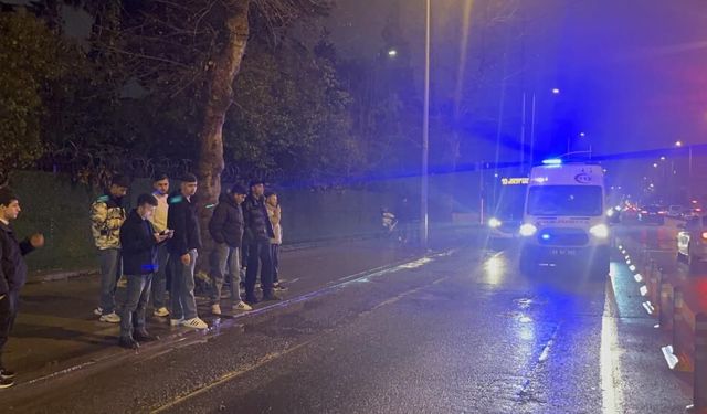Tekirdağ'da çukura giren motosikletli genç yaralandı