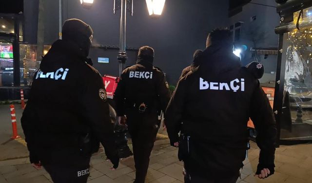 Tekirdağ'da gece kartallarından asayiş uygulaması
