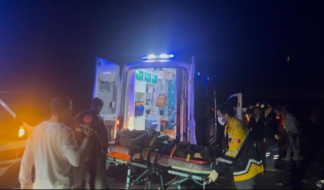 Tekirdağ'da feci kaza: 5 yaralı