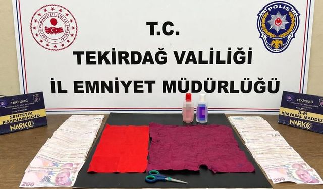 Tekirdağ'da uyuşturucu operasyonlarında 179 şahsa işlem, 10 tutuklama