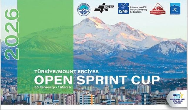 Türkiye Open Sprint Cup Yarışları Erciyes’te yapılacak