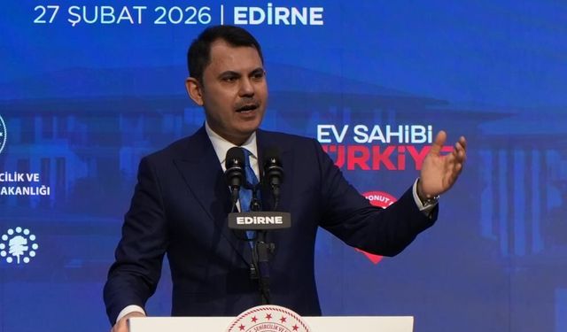 Bakan Kurum: "11 ilimizde eş zamanlı çalışarak bir Avrupa ülkesi büyüklüğündeki alanı yeniden inşa ettik"