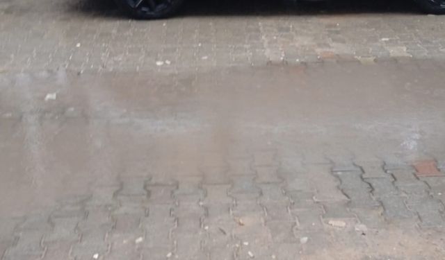 Kırklareli’nde Yağmurla Birlikte Su Birikintileri Oluştu