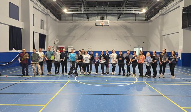 Lüleburgaz’da Tenis Antrenmanlarına Yoğun İlgi