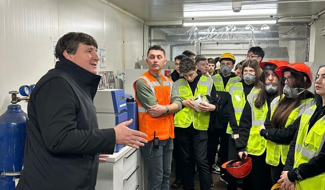 Fen Lisesi Öğrencilerine Lisanslı Tesiste Çevre Eğitimi