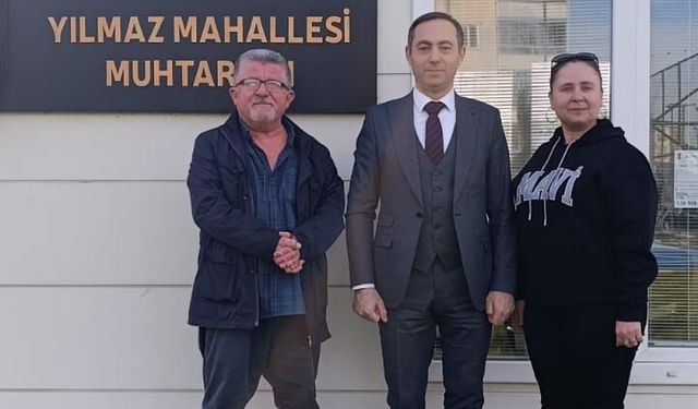 Kaymakam Yıldız’dan Mahalle Muhtarlıklarına Ziyaret