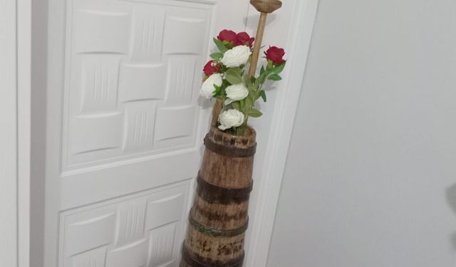 Kırklareli’nde Geleneksel Yayıklar Dekorasyonda Yaşatılıyor