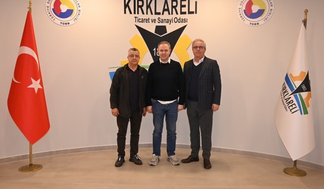 Kırklareli TSO’da Ekonomi Gündemli Ziyaret