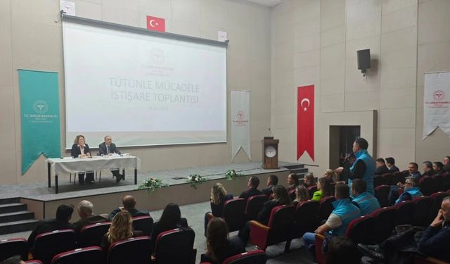 Kırklareli’nde Tütünle Mücadele Toplantısı Yapıldı
