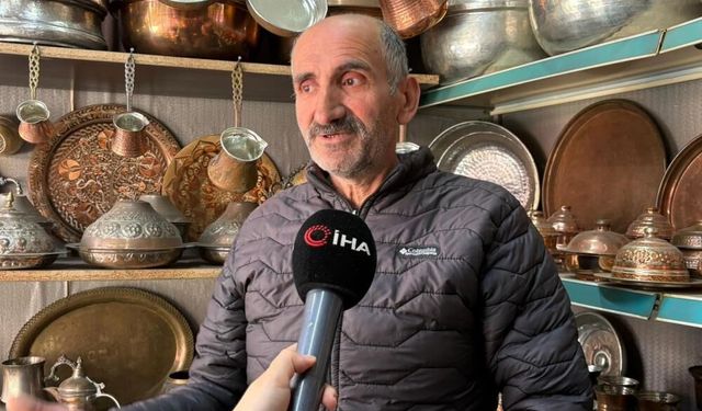 Başkent’in son bakır ustalarından Aytekin Küçük: "Bakıra talep çok ama yetişecek çırak yok"
