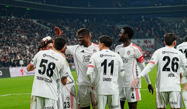 Beşiktaş’ın yenilmezlik serisi 17 maça çıktı