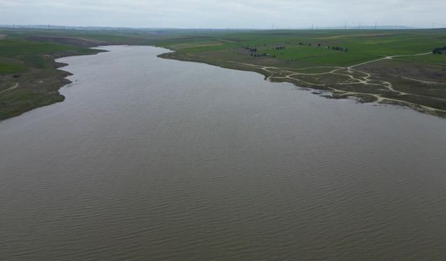 Türkmenli Göleti yeniden canlandı: Su seviyesi yükseliyor