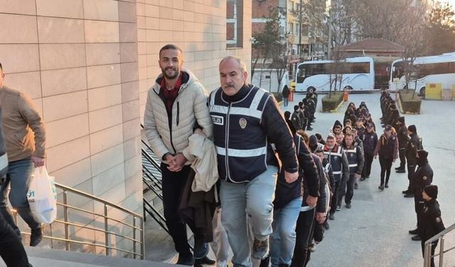 Eskişehir merkezli 18 ildeki dev dolandırıcılık operasyonunda