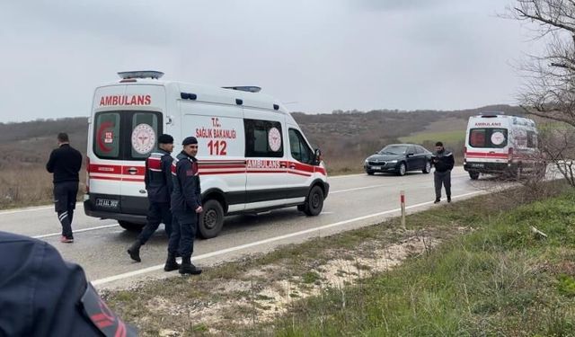 Edirne’de trafik kazası: 3 yaralı