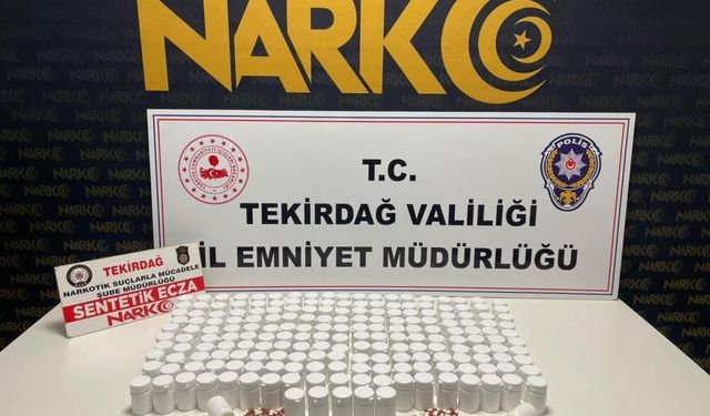 Tekirdağ’da uyuşturucu operasyonu: 5 tutuklama