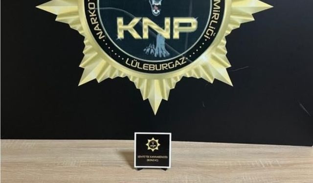 Kırklareli'de uyuşturucu operasyonu: 1 şüpheli tutuklandı