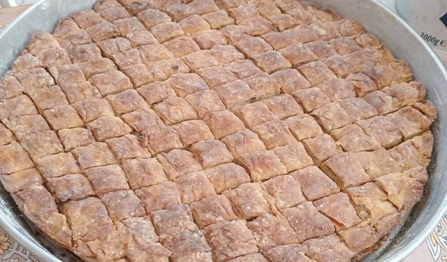 Bayram Öncesi Baklava Hazırlığı Başladı