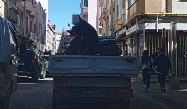 Kırklareli'nde Tehlikeli Yolculuk Kameralara Yansıdı