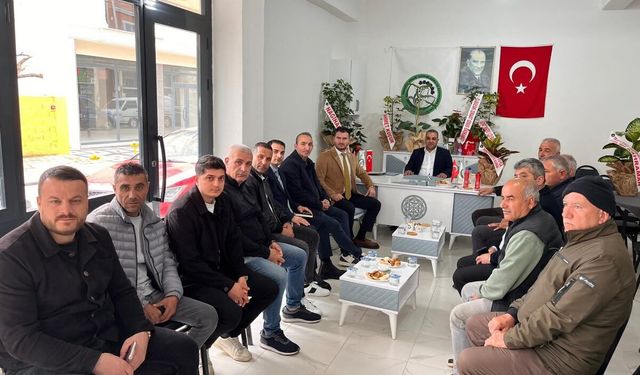 Başkan Yayla’dan Dernek Ziyareti