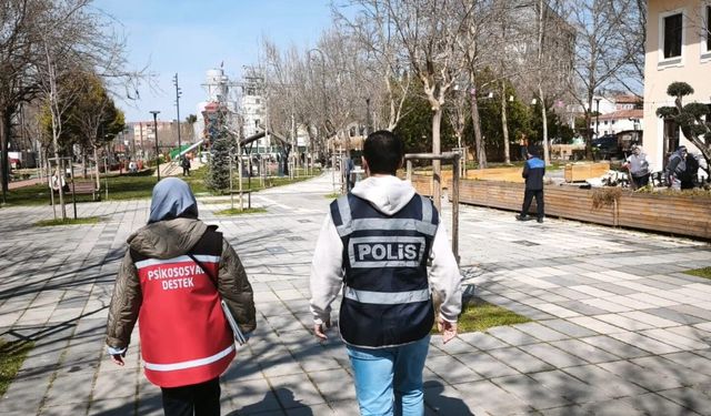 Çocuklar Güvende İçin Saha Çalışması Yapıldı