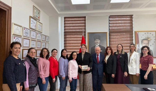 Kanser Haftası’nda İl Müdürü Cerit’e Ziyaret