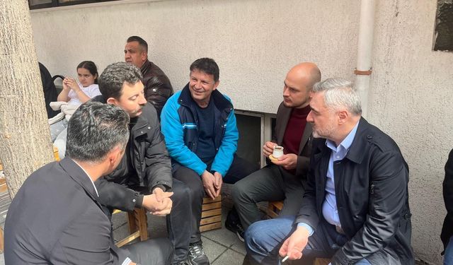 AK Parti Heyetinden Üreticiye Ziyaret