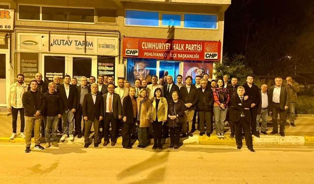 CHP Pehlivanköy’de Danışma Kurulu Toplantısı Yapıldı