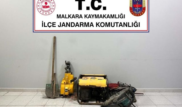 Tekirdağ'da kaçak kazıya suçüstü: 3 şüpheli yakalandı