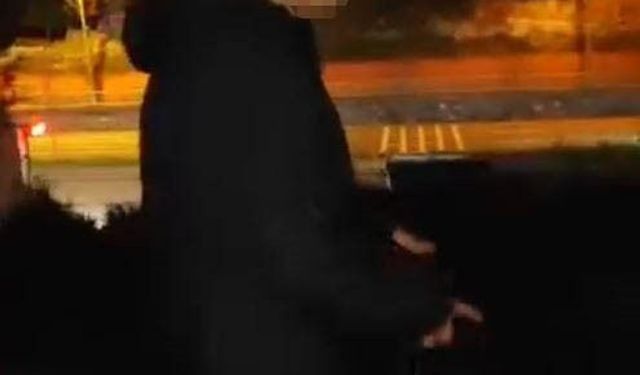 Küçükçekmece’de sokakta uzun namlulu silahla dolaştı, o anları kayda aldı