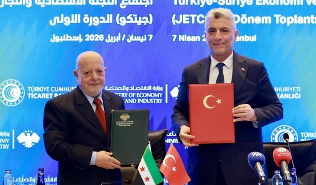 Ticaret Bakanı Bolat: "Suriye ile ikili ticarette hedef 10 milyar dolar"
