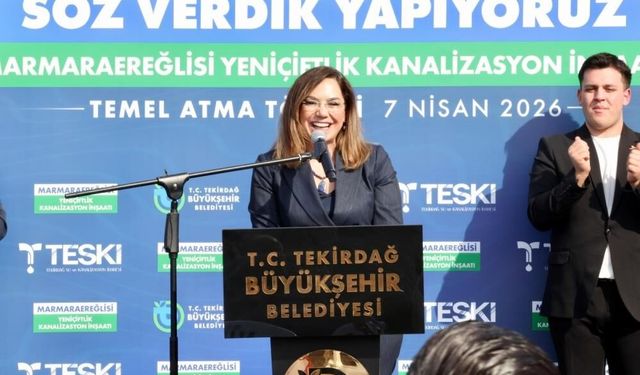 Turistik ilçe Marmaraereğlisi'nin altyapı problemi çözülüyor