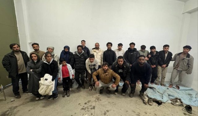 Edirne'de 21 düzensiz göçmen yakalandı