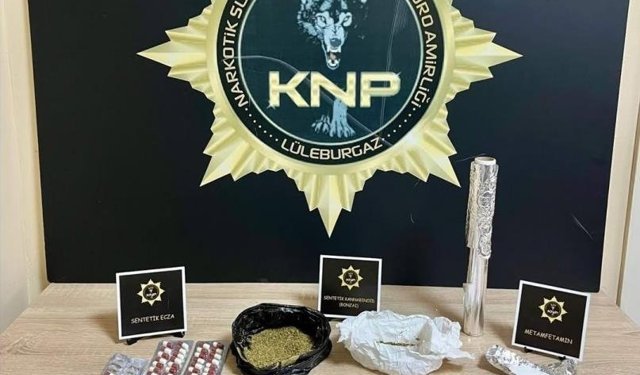 Kırklareli’de uyuşturucu operasyonu: 1 tutuklama