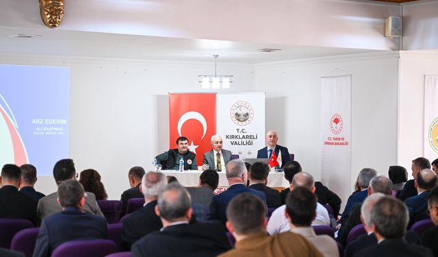 Kırklareli’nde Koordinasyon Kurulu Toplantısı Gerçekleştirildi