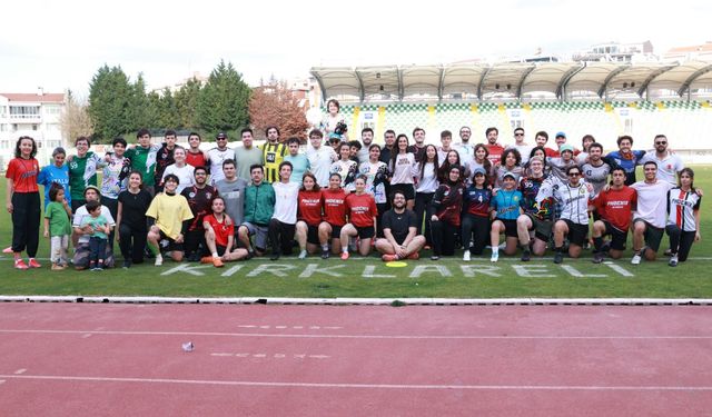 Kırklareli’nde Frizbi Turnuvası Heyecanı