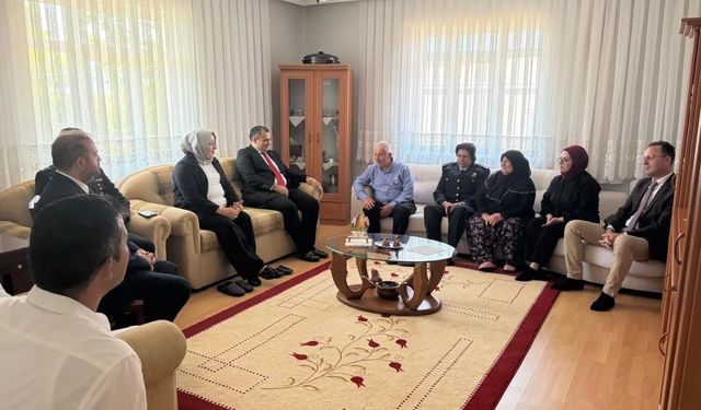 Kaymakam Balaban’dan Gazi Ailesine Ziyaret