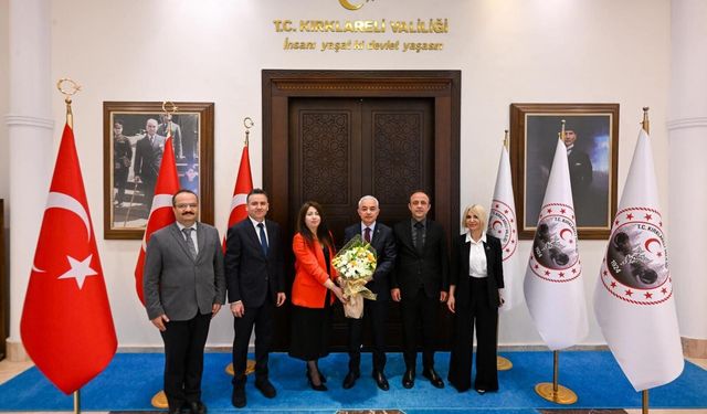 Tapu ve Kadastro Heyetinden Valiliğe Ziyaret