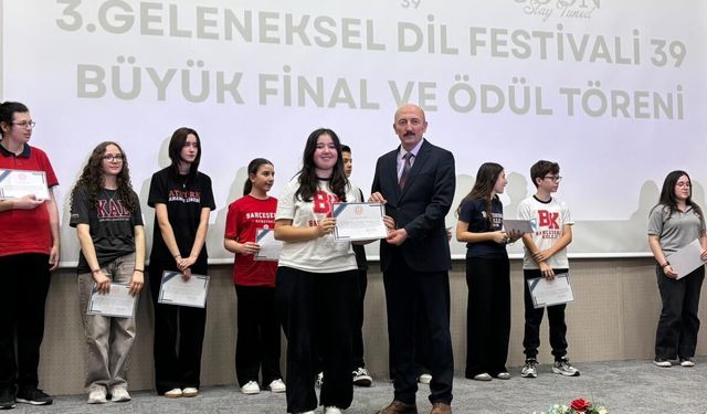 Dil Festivali 39 Projesi’nde Büyük Final Heyecanı
