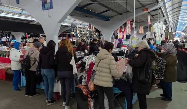 Edirne'de Balkan Pazarı yeniden açıldı: Esnaf umutlu