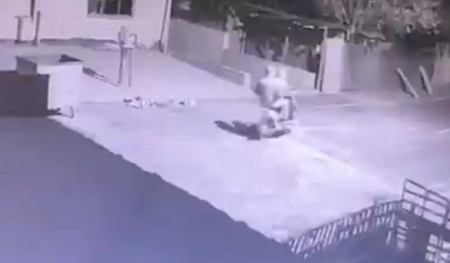 Kapaklı’da motosikletli hırsızlar inşaattan kablo çaldı