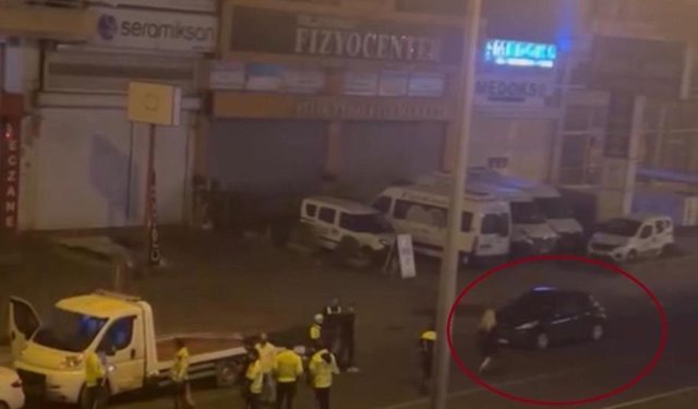 Ehliyeti alınan kadın, alkollü halde araç kullanırken polise yakalanınca sinir krizi geçirdi