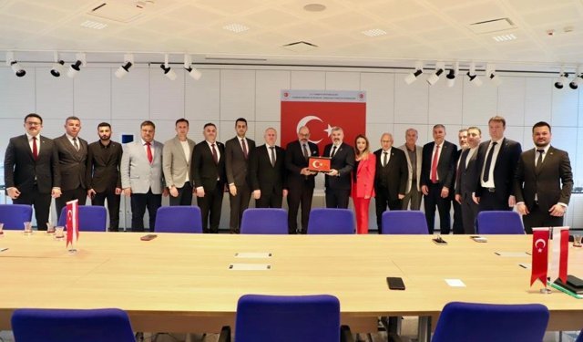Çerkezköy Ticaret ve Sanayi Odası heyeti, Polonya Varşova'da