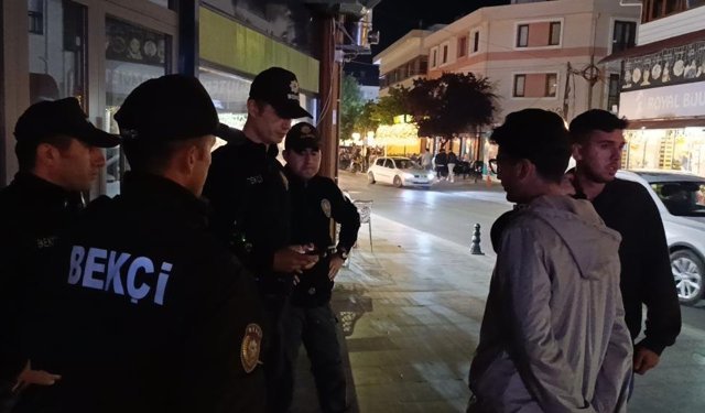 Tekirdağ'da gece asayiş uygulaması: 53 kişi sorgulandı