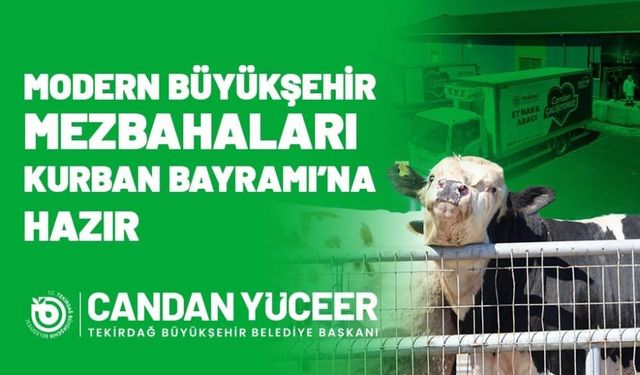 Mezbahalar Kurban Bayramı'na hazır