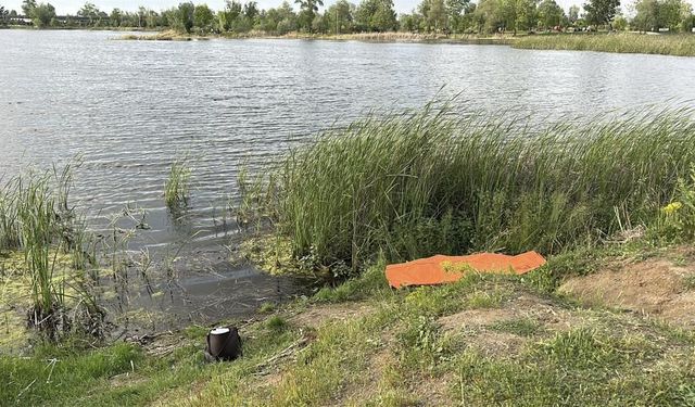 Tabiat parkındaki gölette kadın cesedi bulundu