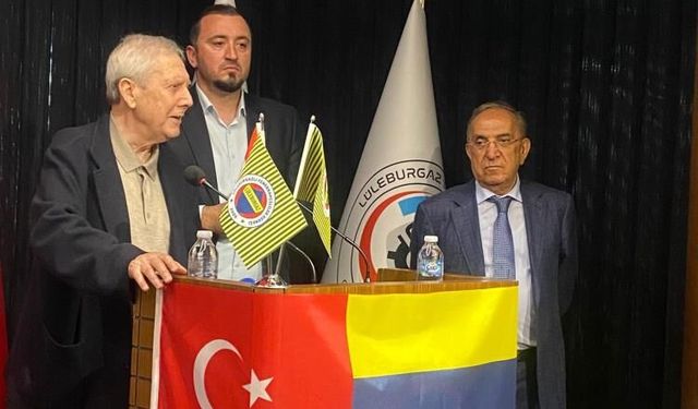 Aziz Yıldırım'a Lüleburgaz'da meşaleli karşılama