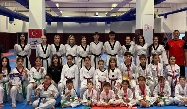 Ergin Spor Kulübü’nde Kuşak Heyecanı